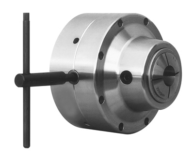 Model 3J-D1-5-DL Dead-Length Scroll-Style Collet Adaptation Chuck for D1-5 Spindle using 3J Collets