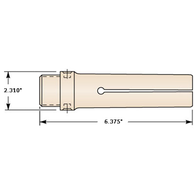 1-5/8" Greenlee  Square Feed Finger