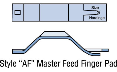 AF6, Round, Feed Finger Pad