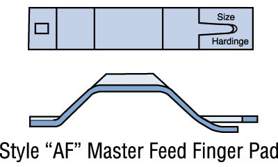 AF6, Hex, Feed Finger Pad
