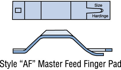 AF4, Hex, Feed Finger Pad