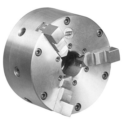 6" 3-Jaw Universal Chuck, threaded-nose