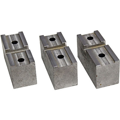 SET OF 3 SOFT TOP JAW FOR 6